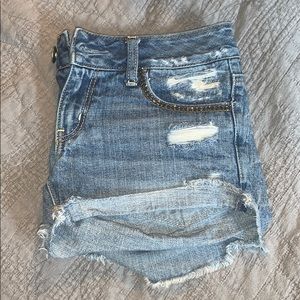 AEO jean shorts.
